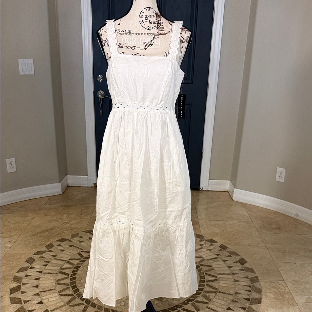 Donna Morgan Stunning Ivory Dress 4